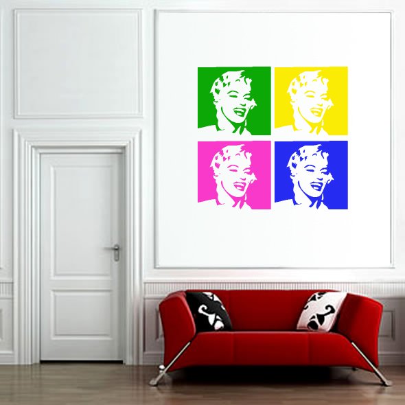 STICKER DECORATIV MARILYN